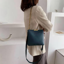 Повседневная маленькая сумка из искусственной кожи сумки на цепи через плечо для женщин высокое качество сумка на плечо модные дизайнерские женские сумки-мессенджеры 2024 - купить недорого