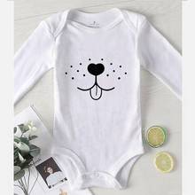 Baby Onesie Jumpsuit for Newborn Toddler Romper Dog Printing Kids' Things Long Sleeve Newborns Fall Costume Children Rompers 2024 - buy cheap