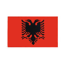 60X90/90X150CM ALB AL Albania Flag 2024 - buy cheap