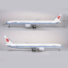 Jason tutu-avião de resina fundido, balança internacional, china air, b777, avião, com luz e roda 2024 - compre barato
