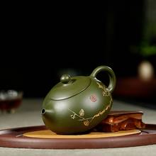 Upscale Retro tea set purple clay xi shi teapot Teaware decoration pot Authentic full handmade Chinese yixing purple sand teapot 2024 - buy cheap