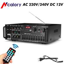 2000W 5.0 bluetooth 2 Channel Audio Power HiFi Amplifier 326BT 12V/220V AV Amp Speaker with Remote Control 4 Micro for Car Home 2024 - buy cheap