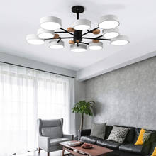 Candelabro LED moderno para sala de estar, lámpara de techo para dormitorio, restaurante, hotel, cocina, habitación, iluminación 2024 - compra barato