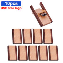 10pcs/lot wholesale wooden usb flash drive memory stick pen drive 4gb 8gb 16gb 32gb pendrive u disk (free logo) For photography 2024 - buy cheap