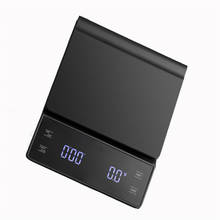Kitchen Scale Precision Electronic Scale with Timer LED Digital Scale Smart Coffee Scale Household Food Scale with Pad 3KG/0.1g 2024 - купить недорого