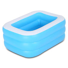 2.1M Inflatable Swimming Pool for Baby/Adult Inflatable Pool Children Bathtubs Water Play PVC Outdoor Swimming Pools  Kids 1234 2024 - buy cheap
