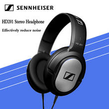 Sennheiser HD201  Wired Headphones 3.5mm for iPhone/Samsung Computer Noise Reduction Earphones Sport Gaming Headset Stereo Bass 2024 - buy cheap