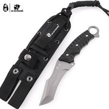 HX Outdoors Berets High Quality 440C Stainless Steel Camping Hunting Army Survival Knife Outdoor Tools 58HRC Tactical Knives 2024 - buy cheap