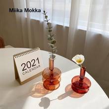 Vaso de vidro para decoração, vaso de vidro criativo europeu tipo bolha para arranjo de flores hidropônicas para plantas, enfeites de vaso de flores para casa 2024 - compre barato