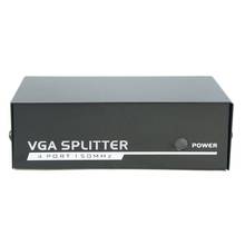 2017 Newest 150MHz 4 Port Monitor Switch VGA SVGA Video Splitter Box Adapter USB Powered 2024 - buy cheap