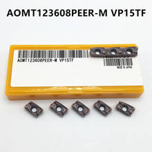 100PCS Free Shipping AOMT123608 PEER M VP15TF Carbide Lathe Tool AOMT123608 CNC Machine Tool Parts Milling Lathe Tool 2024 - buy cheap