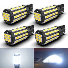 4Pcs Super bright LED T10 W5W LED Bulb Auto Lamp 3014 54SMD Car Interior Clearance Light 194 168 Light Bulb White 6000k DC12V 2024 - buy cheap