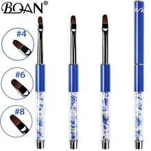 BQAN  UV Gel Brush Liner Painting Pen Acrylic Drawing Brush for Nails Gradient Rhinestone Handle Nail Art Tool 2024 - buy cheap