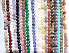 Colgante de cuentas redondas de ojo de tigre de cristal de cuarzo, turquesas, piedra Natural de 12mm, para fabricación de joyas Diy, accesorios de collar, 33 Uds. 2024 - compra barato