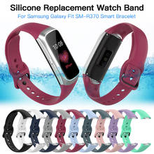 For Samsung Galaxy fit SM-R370 Smart Bracelet Silicone Strap Band SM-R370 Replacement Smart watch Strap Wristband Watchband 2024 - buy cheap