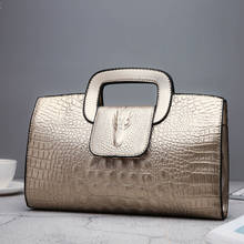 Mulheres ol bolsa de luxo bolsas crocodilo padrão bolsa de ombro das senhoras bolsa de negócios bolsas e bolsas de luxo designer 2024 - compre barato