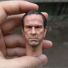 In stock 1/6 ScaleTommy Lee Jones Men In Black  male head sculpt carved model  fits  12 "male figure doll body 2024 - buy cheap