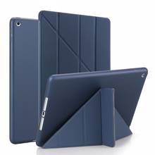 Case For iPad Pro 10.5 9.7 2017 2018 Pu Leather Smart Cover For iPad Air 2 3 10.2 2019 2020 6th 7th 8th Generation TPU Back Case 2024 - buy cheap