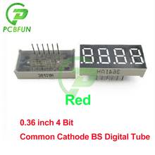 5pcs 0.36 inch LED Display Module 4 Bit Digit Tube Red Common Cathode Digital 0.56 inch Led  Module Board 2024 - buy cheap