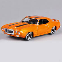 Exquisite Colecção 1:24 1969 Modelo Liga Pontiac Firebird, Simulação de Alta Fundição Prémio Presente Decoração, Frete Grátis 2024 - compre barato