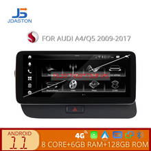 JDASTON 10.25 Inch Android 11 Car Multimedia Player For Audi Q5/A4 2009-2017 4G+64G Car Radio GPS Navigation 8 Cores 4G LTE WIFI 2024 - buy cheap