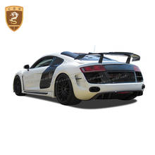 R8 High Quality Carbon Fiber Real Spoiler Wing Car Accessories For R8 Change PPI Style spoilers wing carbon fiber Car Styling 2024 - buy cheap