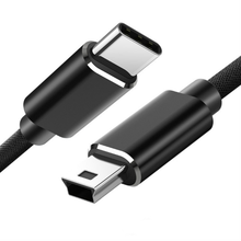Переходник с USB Type C 3,1 на Mini USB 5 Pin B «папа», Кабель-адаптер OTG для передачи данных для Macbook Mobile, 1 м 2024 - купить недорого
