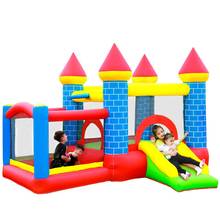 Mini Bouncer Yard Bouncer Inflatable Bounce House Jumping Bouncy Castle House with Air Blower for Kids 2024 - buy cheap