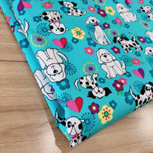 New 50x140cm Dog Puppies Quilting Puppet Cushions Tablecloth Pillow Craft 100% Cotton Fabric for Patchwork Suede Fabric Plain 2024 - buy cheap