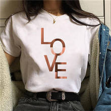 Camiseta Harajuku para mujer, remera con estampado de geometría hermosa, camisetas gráficas de los años 90, camiseta de manga corta con estampado de animales, camisetas para mujer 2024 - compra barato