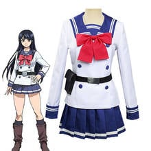 Anime High-Rise Invasion Yuri Honjo Cosplay Skirt Set Tenkuu Shinpan Wig JK Uniforms Women Sailor Suit Halloween School Costume 2024 - buy cheap