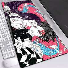 Anime Mouse Pad XXL Demon Slayer Kimetsu No Yaiba Desk Mat with Good Quality Rubber Large Mouse Pad Keyboards Mat Free Shipping 2024 - buy cheap
