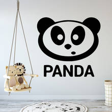 Cartoon pandas Home Decoration Accessories For Kids Rooms Nursery Room Decor Waterproof Wall Art Decal 2024 - buy cheap