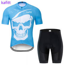 2020- KAFITT Pro Team summer cycling Jersey set Bicycle Clothing Breathable Men Short Sleeve shirt Bike bib shorts 9D Gel pad 2024 - buy cheap