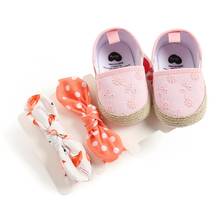 Baby Girls Autumn Shoes Casual Non-slip Soft-soled Toddler Shoes Sweet Hair Accessories Baby Girl Accessories 2024 - buy cheap