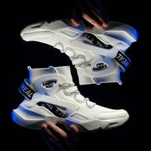 Running Shoes For Men High Top Sock Sneakers Men Chunky Dad Shoes Jogging Trainers Breathable Sports Comfortable Walking Shoes 2024 - buy cheap