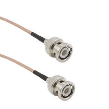 1Pcs BNC Male Coaxial Cable for CCTV Camera BNC Male to BNC Male HD-SDI Cable RG316D Double Shield Silver 10CM-50CM 2024 - buy cheap