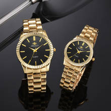 Couple Watch 2019 Mens Watches Top Brand Luxury Quartz Watch Women Clock Ladies Dress Wristwatch Fashion Casual lovers Watch 2024 - buy cheap