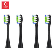 Oclean-cabezales de repuesto para cepillo de dientes eléctrico Z1 One SE, cabezales de repuesto para cepillo de dientes sónico automático, Limpieza Profunda, 4 piezas, Oclean 2024 - compra barato