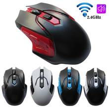 Ratón inalámbrico para ordenador, Mouse ergonómico de 2,4 Ghz y 1600 DPI, ahorro de energía, óptico, USB, PC, portátil 2024 - compra barato