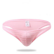 Men Briefs U Convex Soft Breathable Silk Male Panties Gay Funny Bulge Penis Pouch Bikini Jockstraps Lingerie Underwear 2024 - buy cheap