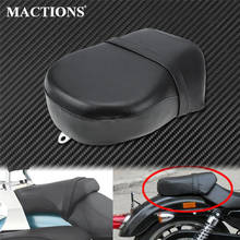 Motorcycle Rear Passenger Seat Pillion Cushion Pad Seat Black Leather For Harley Sportster XL 883/1200 Iron Nightster 2007-2015 2024 - buy cheap