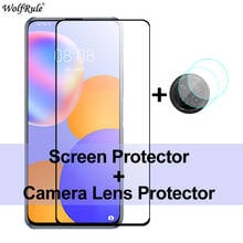 2Pcs Screen Protector For Huawei Y9a Glass Y8P Y5P Y6P Y8S Y9S Y7P Tempered Glass Full Glue Protective Phone Film For Huawei Y9a 2024 - buy cheap