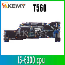 01ay306 mainboard para lenovo thinkpad t560 placa-mãe do portátil com I5-6300 /I5-6200 cpu 2024 - compre barato