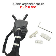 Hebilla organizadora de Cable de carga FPV para gafas de vuelo DJI FPV V2, Cable de alimentación, organizador fijo, accesorios DJI FPV 2024 - compra barato