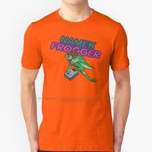 Camiseta de algodón 100% puro para niños, camisa de Arcade Dbz, con diseño de videojuegos clásicos de los años 80, cambio de rana, Piccolo, Jcjows 2024 - compra barato