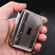 Classic Metal Cigarette Case Storage Box Smoking Accessories Tobacco Container Can Store Cigarettes Randomly 80×57×26mm 2024 - buy cheap