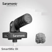 Saramonic SmartMic Di Stereo Digital Condenser Video Mic for IOS iPhone iPad Mini Clear Recording Video Vlog Live Broadcast Mic 2024 - buy cheap