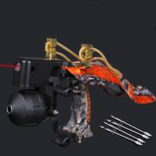 2020  High Quality Laser Slingshot Black Hunting Bow Catapult Fishing Bow Outdoor Powerful Slingshot for Shooting Crossbow Bow 2024 - buy cheap