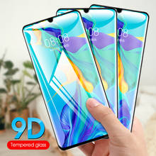 9D Curved Protective Glass For Huawei Mate 20 P30 Lite P20 Pro Full Cover Tempered Glass Honor 8X 10 Lite 9X 20 Pro Safety Film 2024 - buy cheap